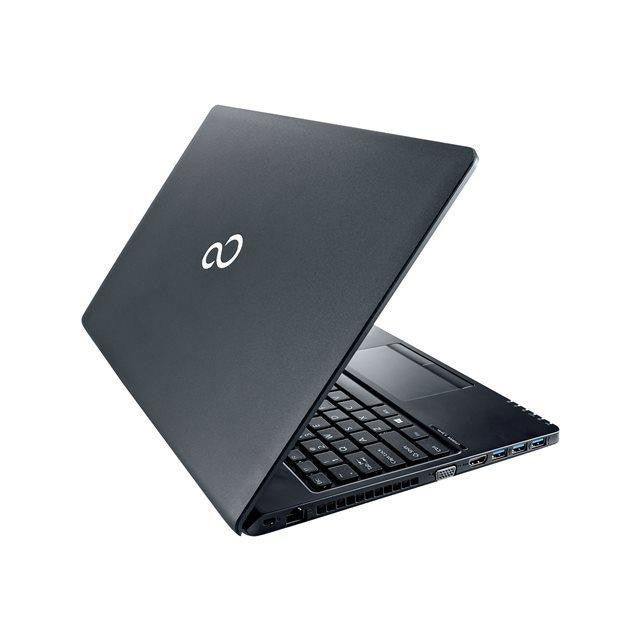 FUJITSU LIFEBOOK A555 WINDOWS 11 LAPTOP INTEL I3 8GB RAM 128GB SSD 15.6" HD WEBCAM, BT, WIFI, OPTICAL DRIVE - VERY GOOD - REFURBISHED