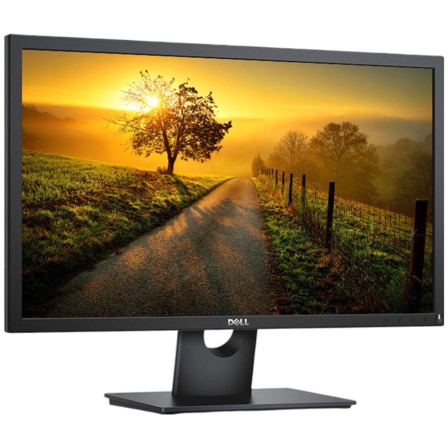 DELL E2417H 24 INCH FULL HD LED MONITOR, 1920X1080 DISPLAY, DISPLAYPORT & VGA CONNECTIVITY, WITHOUT STAND    -  GOOD REFURBISHED
