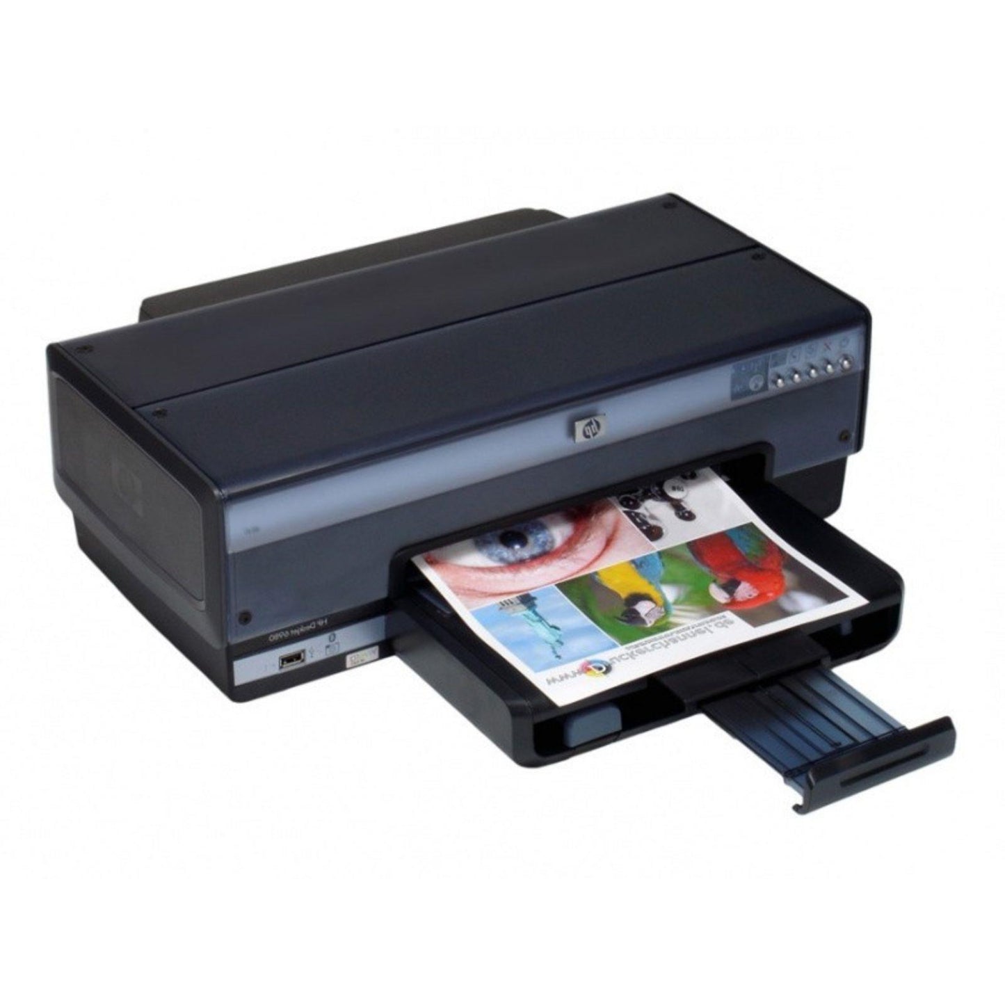 HP DESKJET 6980DN DUPLEX NETWORK A4 COLOR INKJET PRINTER C8969F - NO OUTPUT TRAY   -   USED