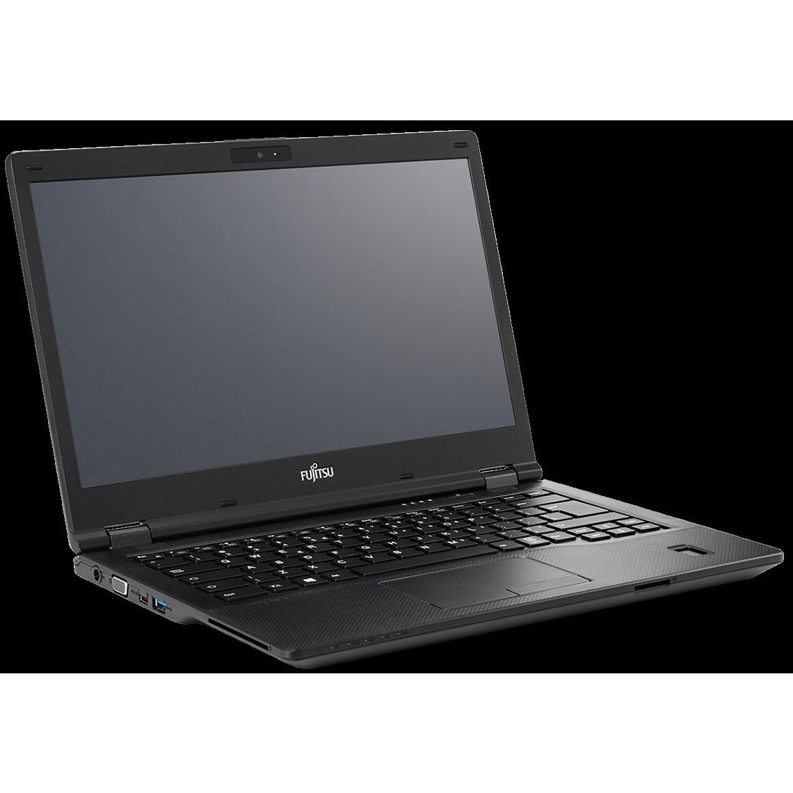 Fujitsu LifeBook E548 Windows 11 Laptop Intel i5 8GB RAM 128GB SSD 15" HD Webcam WiFi BT Colour Black- Very Good - Refurbished