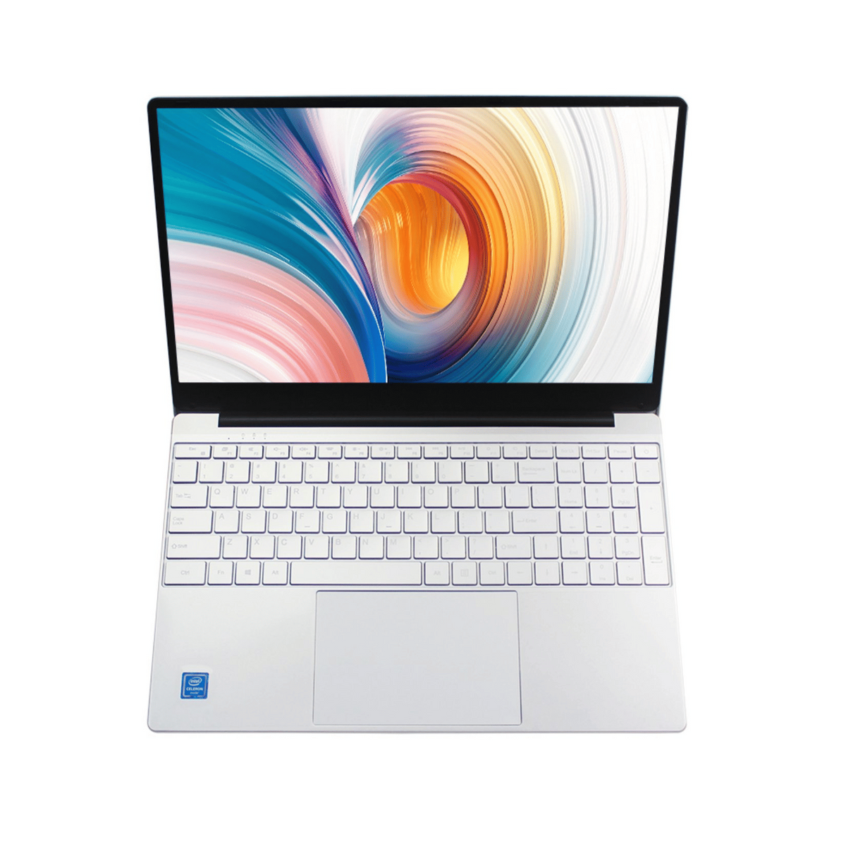 Windows 11 Laptop Intel Celeron J3455 8GB RAM 128GB SSD 15" HD Webcam WiFi BT Colour Silver - Very Good - Refurbished