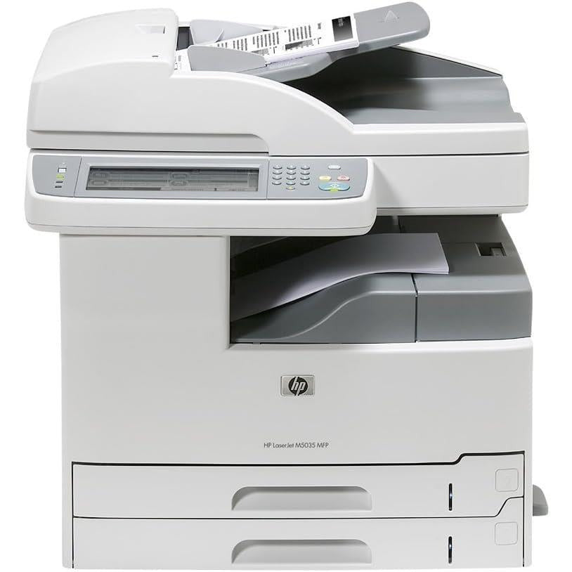 HP LASERJET M5035 MFP A3 MONO PRINTER COPIER SCAN USB DUPLEX NETWORK FAST 35PPM    -   GOOD - REFURBISHED