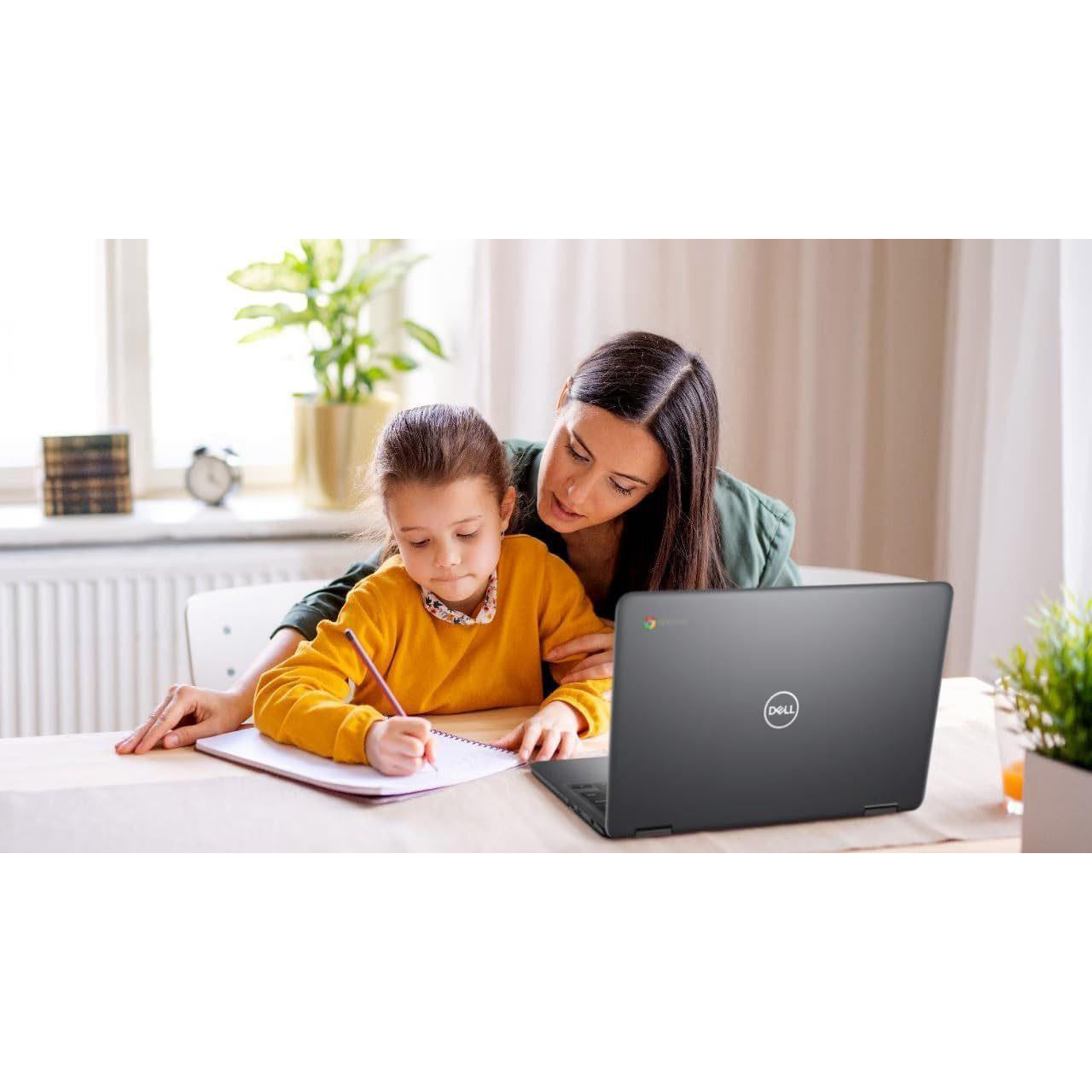 DELL CHROMEBOOK 3100 11" 2 IN 1 LAPTOP INTEL CELERON 16GB SSD CHROMEOS HD WEBCAM, BT, WIFI  -  VERY GOOD - REFURBISHED