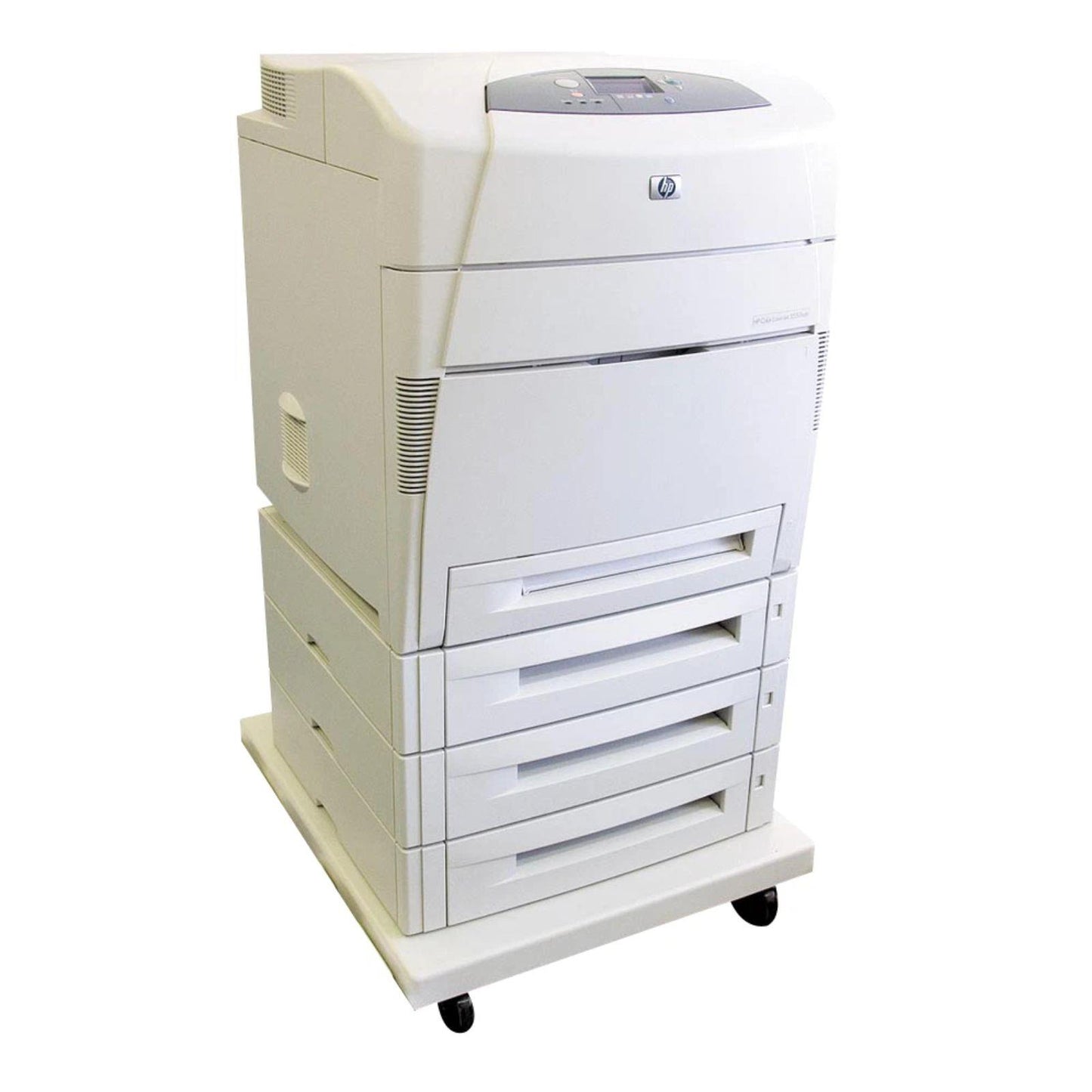 HP COLOR LASERJET 5550HDN A3 PRINTER AUTO DUPLEX NETWORK STAND USB 28PPM + TONERS  -  VERY GOOD - REFURBISHED