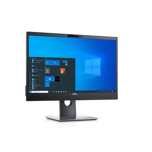 DELL P2418HZM 24 INCH FULL HD IPS LED MONITOR 60HZ ADJUSTABLE STAND WITH WEBCAM SPEAKERS MICROPHONE REFURBISHED VERY GOOD