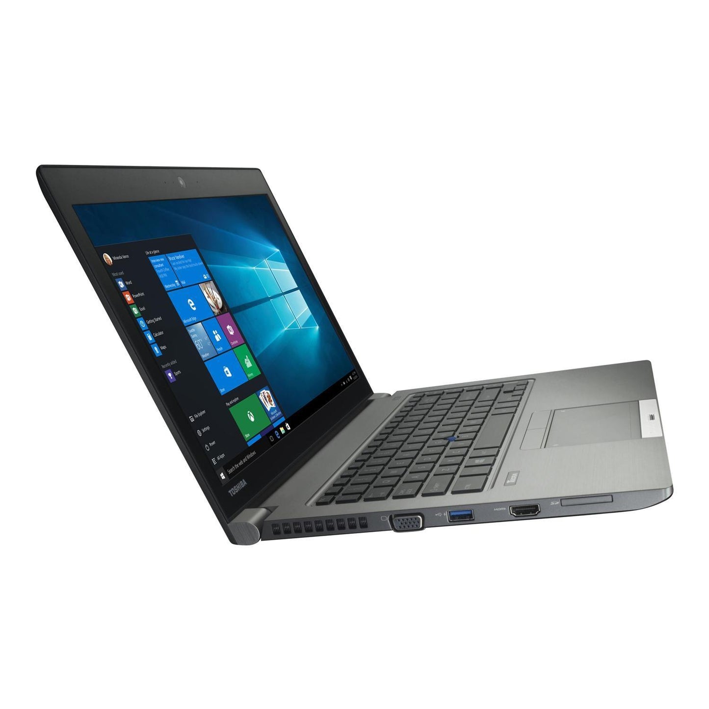 Toshiba Tecra Z40T-C Windows 11 Laptop Intel i5 8GB RAM 128GB SSD 14" FHD Webcam WiFi BT -  Good Refurbished
