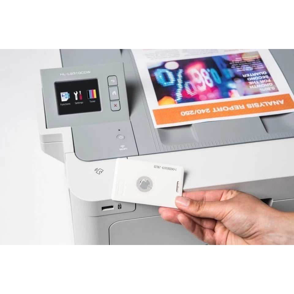 BROTHER HL-L9310CDW DUPLEX WIRELESS FAST 31PPM 2400DPI A4 COLOR LASER PRINTER    -   VERY GOOD - REFURBISHED
