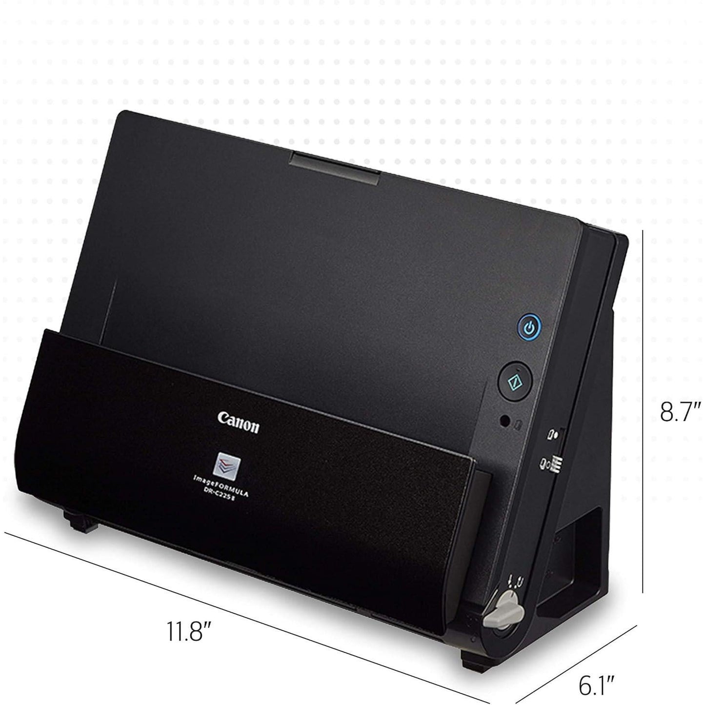CANON IMAGEFORMULA DR-C225 II OFFICE DESKTOP DOCUMENT SCANNER USB BLACK