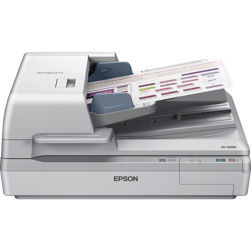 EPSON DS-70000 WORKFORCE A3/A4 DOCUMENT SCANNER 70PPM 140IPM DUPLEX ADF FLATBED    -    USED