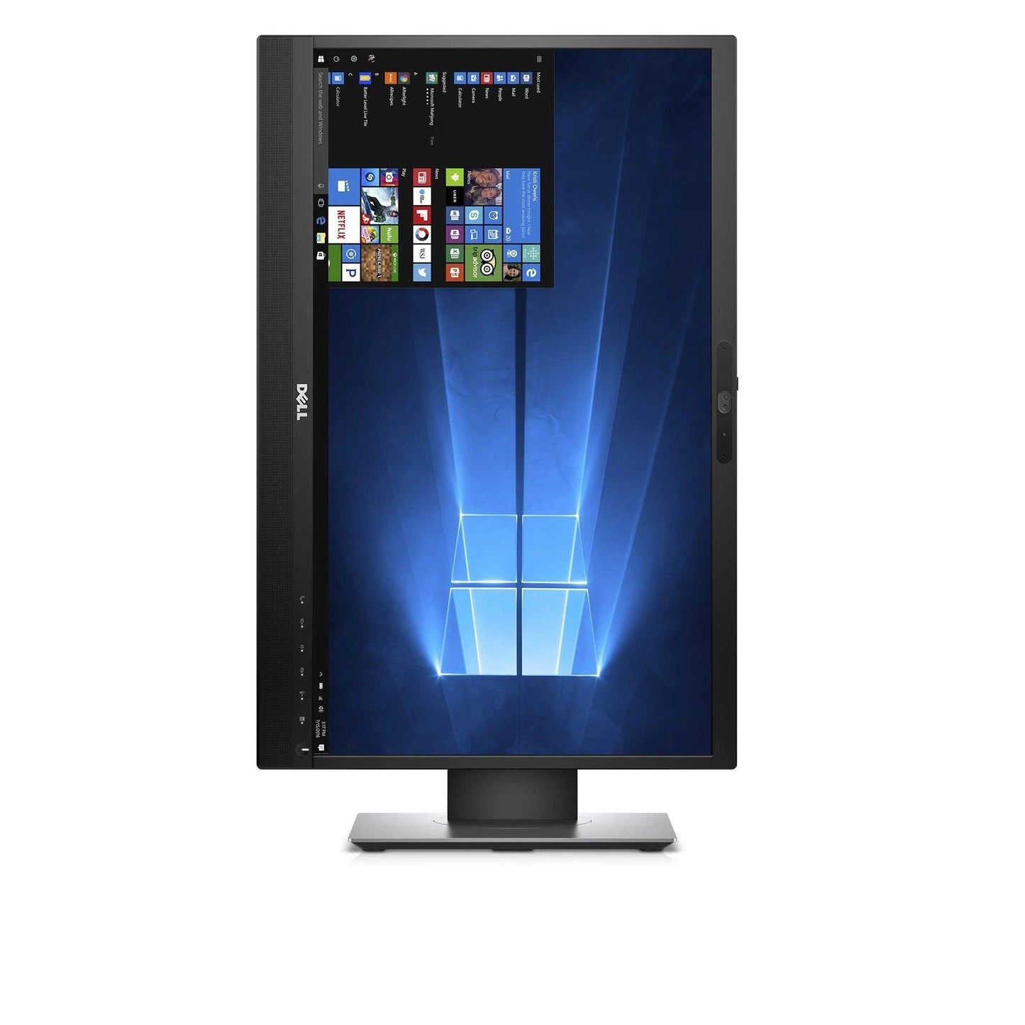 DELL P2418HZM PC MONITOR 24" IPS LED FHD 1920x1080 WEBCAM HDMI VGA DP PORT 6 M/S OFFICE, CCTV, GAMING, HOME    -  GOOD REFURBISHED