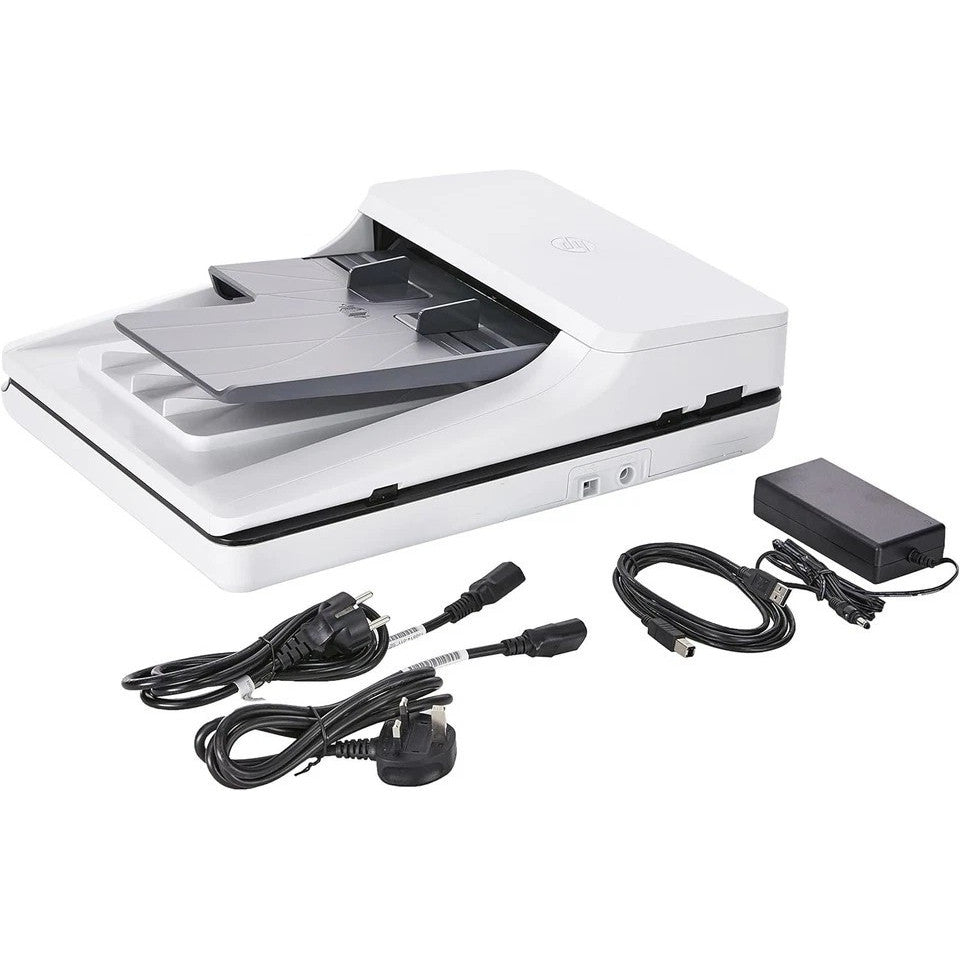 HP SCANJET PRO 2500 F1 A4 FLATBED & SHEETFED DUPLEX COMPACT A4 SCANNER L2747A    -  VERY GOOD - REFURBISHED