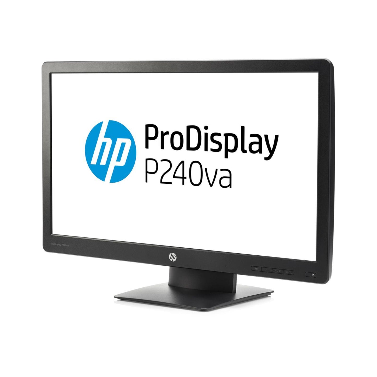 HP P240VA 23.8" HUXGA 1920X1080 LCD MONITOR DP HDMI VGA PORT / WITHOUT STAND MONITOR FOR HOME & OFFICE USE   -  GOOD REFURBISHED