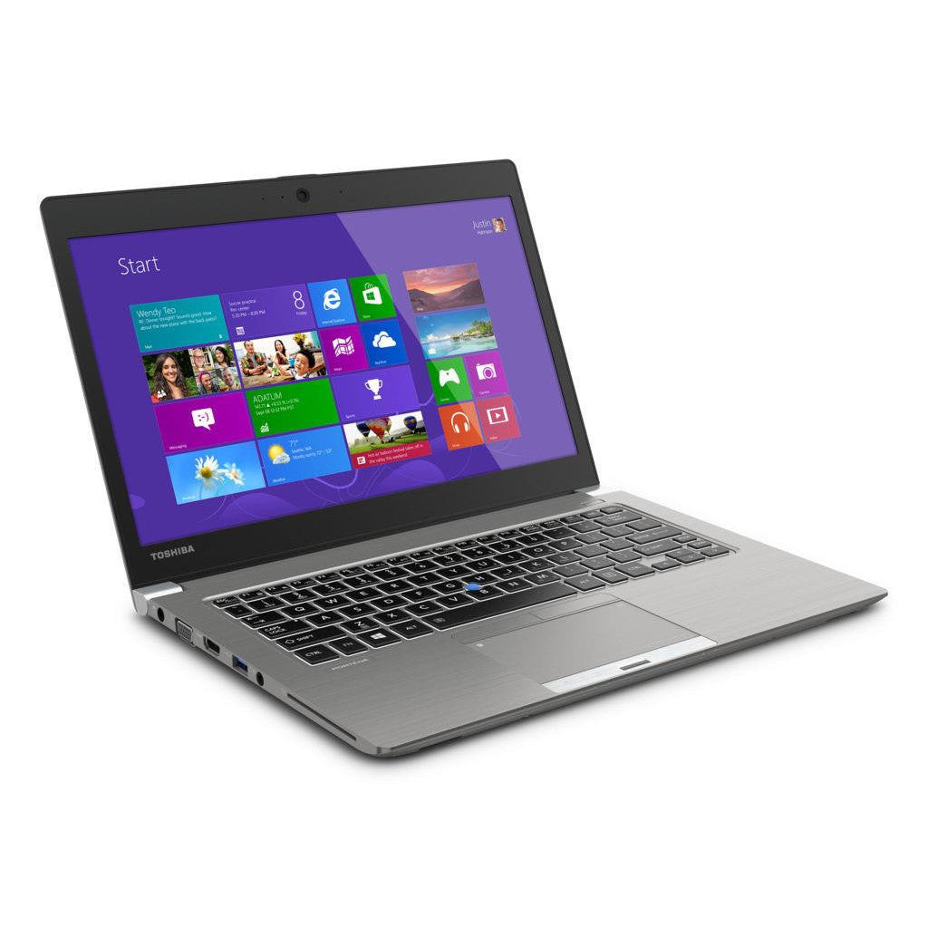 TOSHIBA PORTEGE Z30-C WINDOWS 11 LAPTOP INTEL I5 8GB RAM 128GB SSD 13.3" FHD WEBCAM BT TOUCHSCREEN - VERY GOOD REFURBISHED