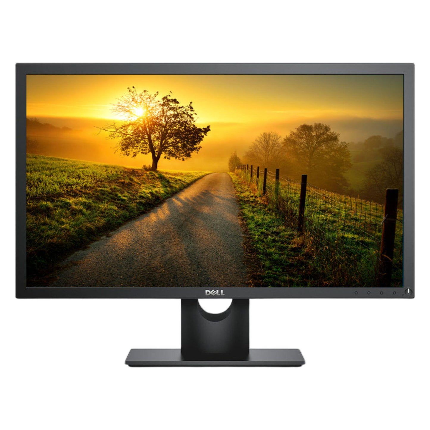 DELL E2417H 24 INCH FULL HD LED MONITOR, 1920X1080 DISPLAY, DISPLAYPORT & VGA CONNECTIVITY, WITHOUT STAND    -  GOOD REFURBISHED
