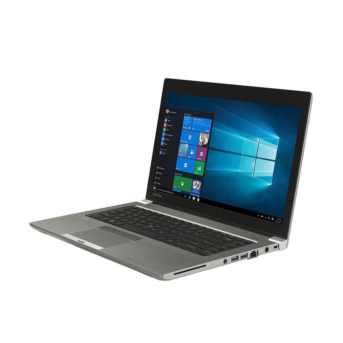 Toshiba Tecra Z40T-C Windows 11 Laptop Intel i5 8GB RAM 128GB SSD 14" FHD Webcam WiFi BT -  Good Refurbished