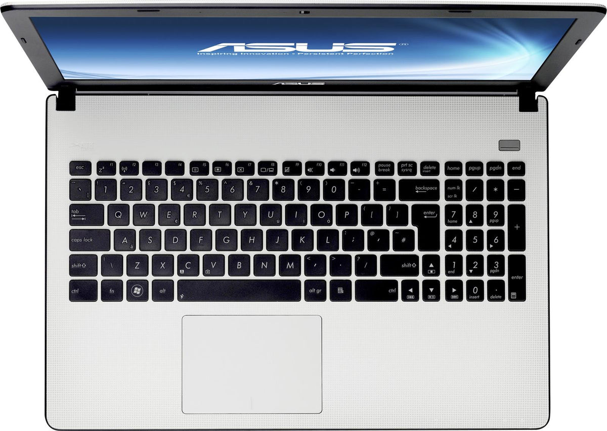 Asus X501U Windows 11 Laptop AMD C-60 64GB SSD 15" HD Webcam Wifi Bluetooth Colour White - Very Good - Refurbished