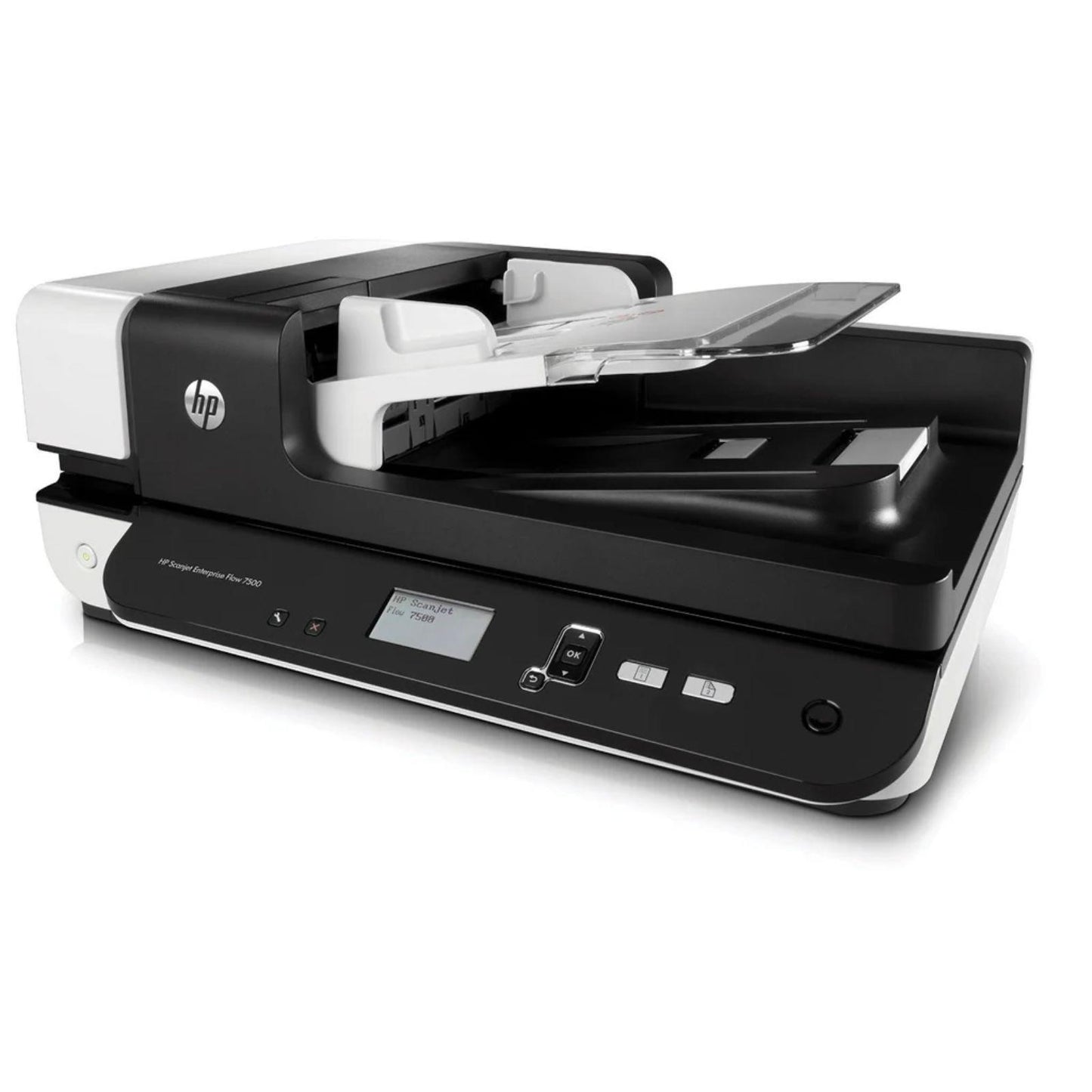 HP L2725B SCANJET ENTERPRISE FLOW 7500 A4 FLATBED & SHEETFED ADF SCANNER W/ PSU HOME/OFFICE - GOOD REFURBISHED