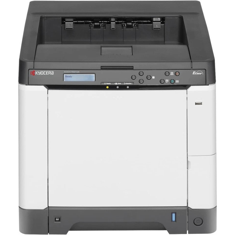 KYOCERA ECOSYS P6021CDN DUPLEX NETWORK 21PPM WORKGROUP A4 COLOR LASER PRINTER    -   GOOD - REFURBISHED
