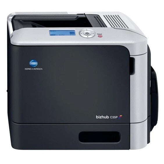 KONICA MINOLTA BIZHUB C35P DUPLEX NETWORK FAST 30PPM A4 COLOR LASER PRINTER   -   GOOD REFURBISHED