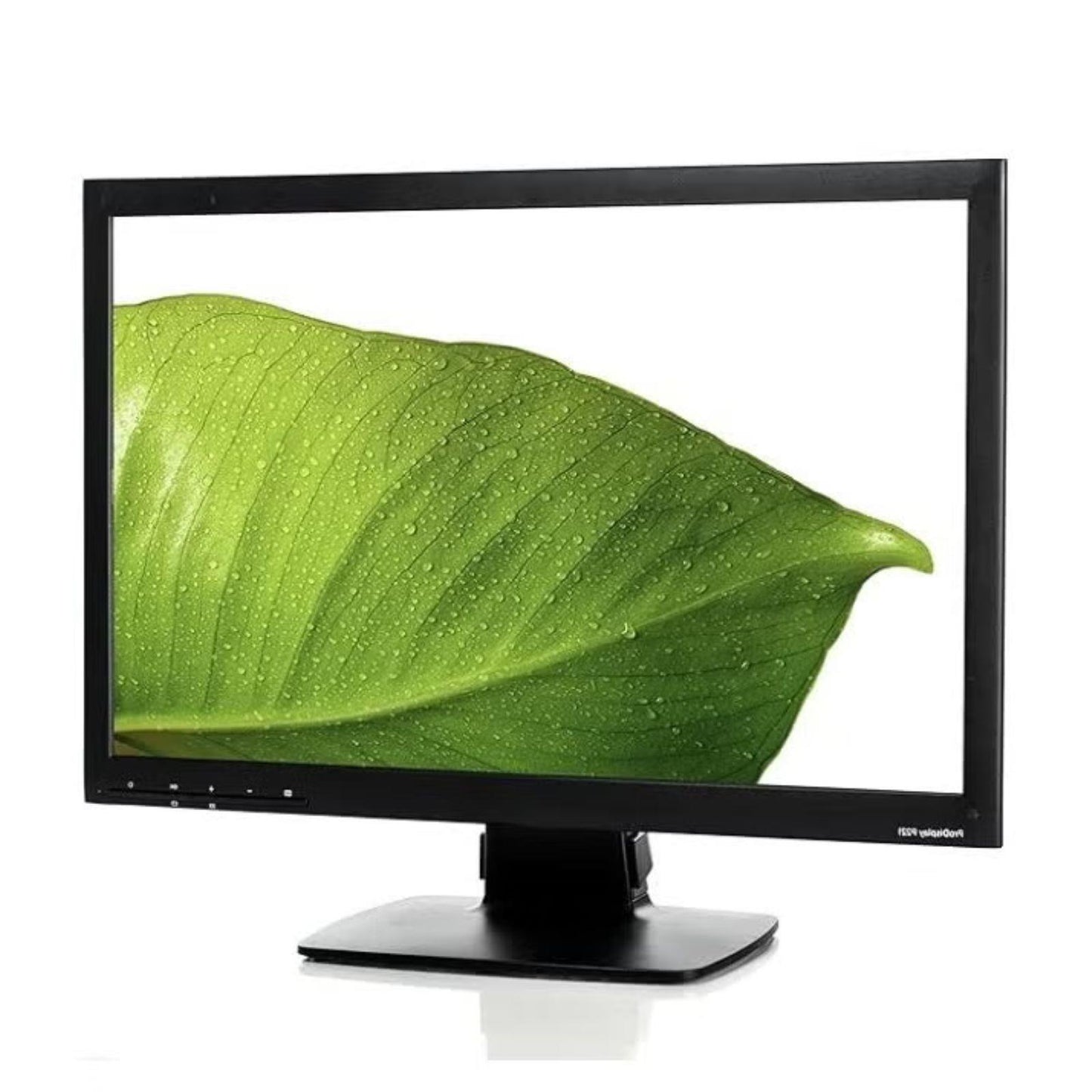 HP PRODISPLAY P221 21.5" FHD 1920X1080 LED MONITOR DVI VGA PORT WITHOUT STAND MONITOR FOR HOME & OFFICE USE  -  GOOD REFURBISHED