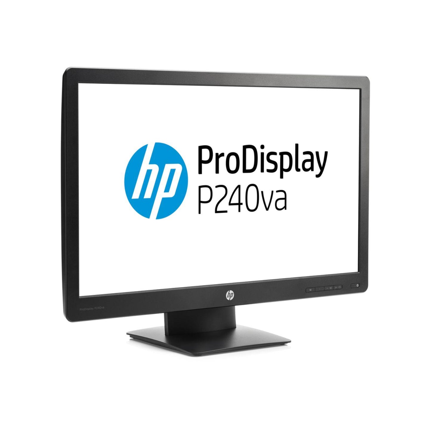 HP P240VA 23.8" HUXGA 1920X1080 LCD MONITOR DP HDMI VGA PORT / WITHOUT STAND MONITOR FOR HOME & OFFICE USE   -  GOOD REFURBISHED
