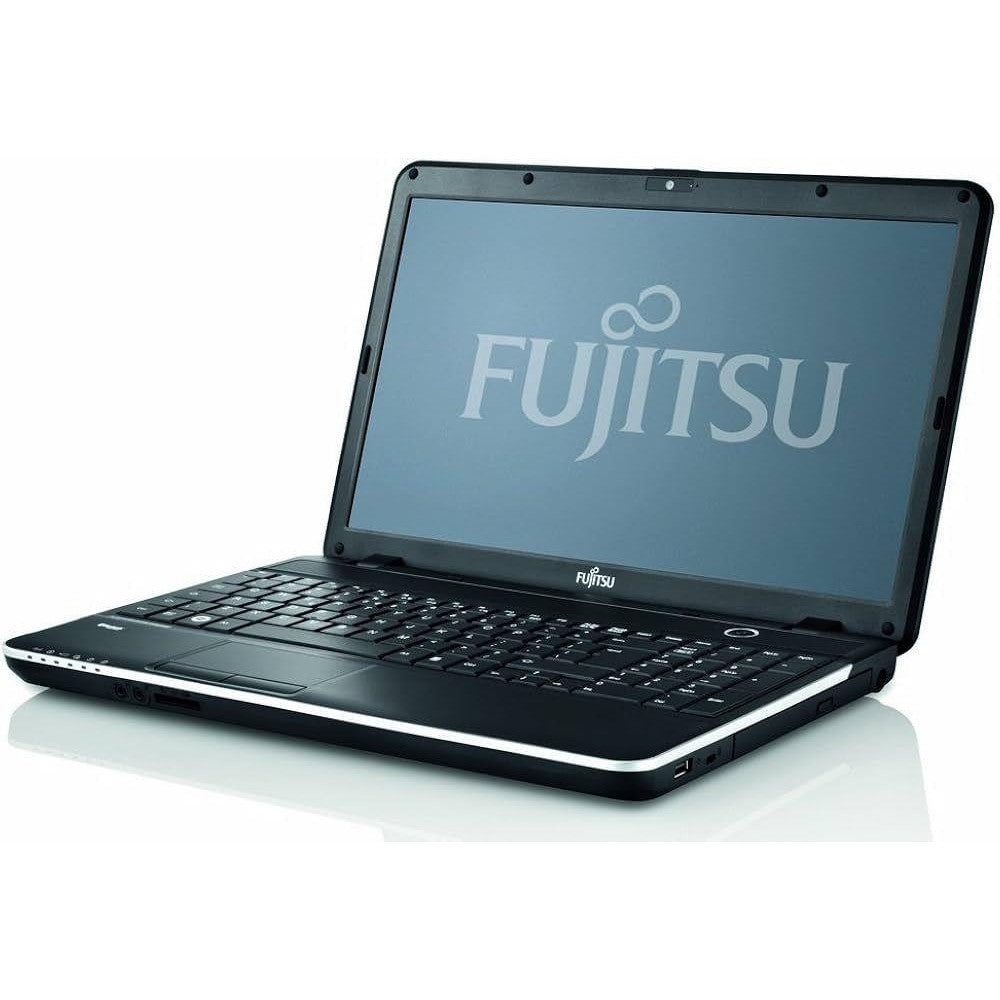 FUJITSU LIFEBOOK WINDOWS 11 LAPTOP INTEL I3 500GB STORAGE 8GB RAM 15" HD WEBCAM DVD BLUETOOTH - VERY GOOD REFURBISHED