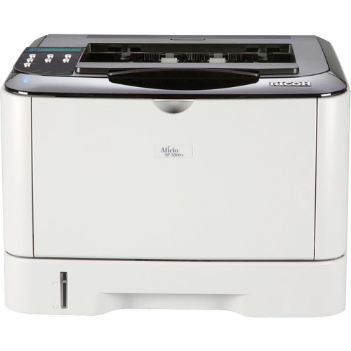 RICOH AFICIO SP3500N A4 MONOCHROME NETWORK FAST 30PPM B&W OFFICE LASER PRINTER  - GOOD - REFURBISHED
