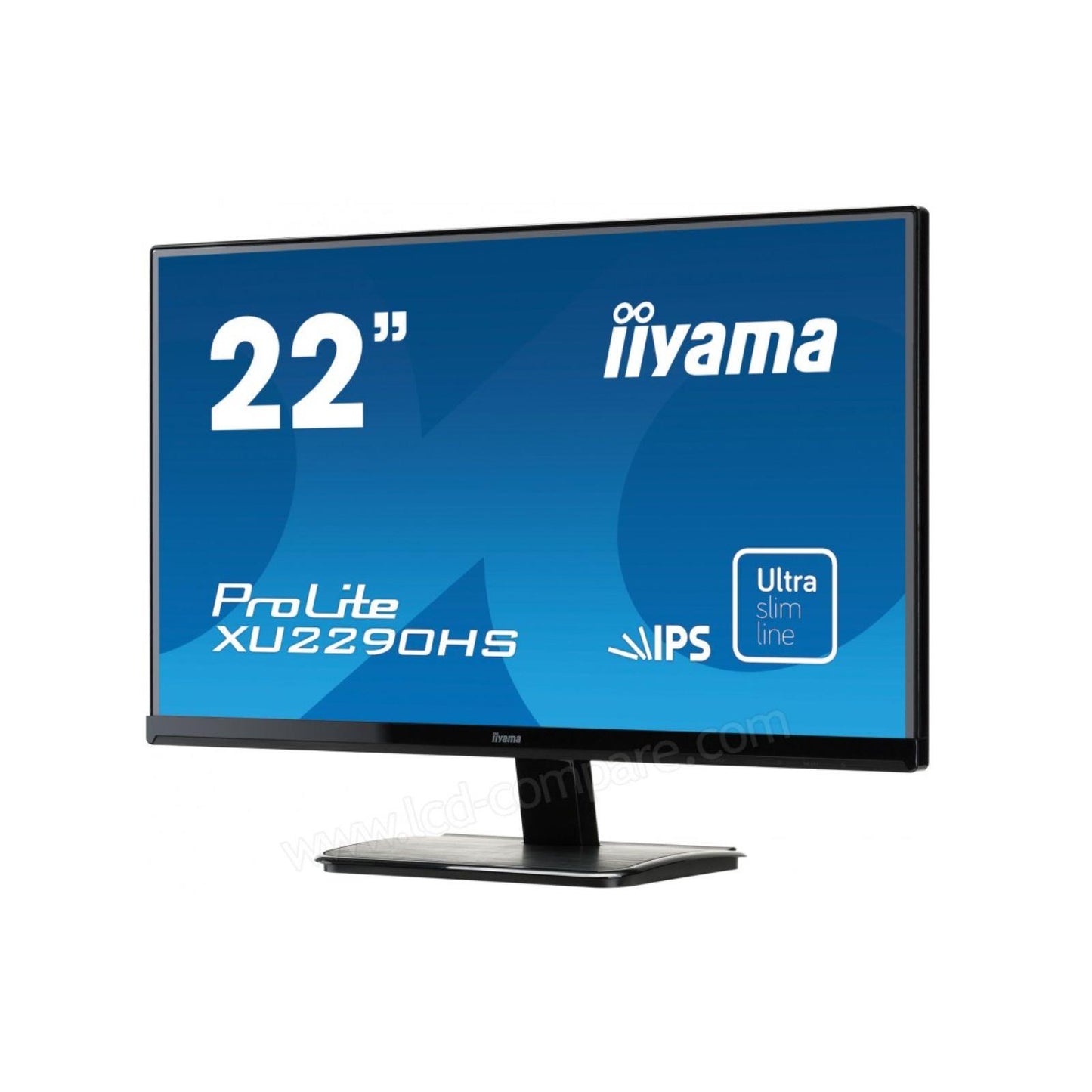 IIYAMA XU2290HS PC MONITOR 22" IPS LED FHD 1920X1080 HDMI VGA DVI PORT 4 M/S OFFICE, CCTV, GAMING, HOME MONITOR   -   GOOD REFURBISHED