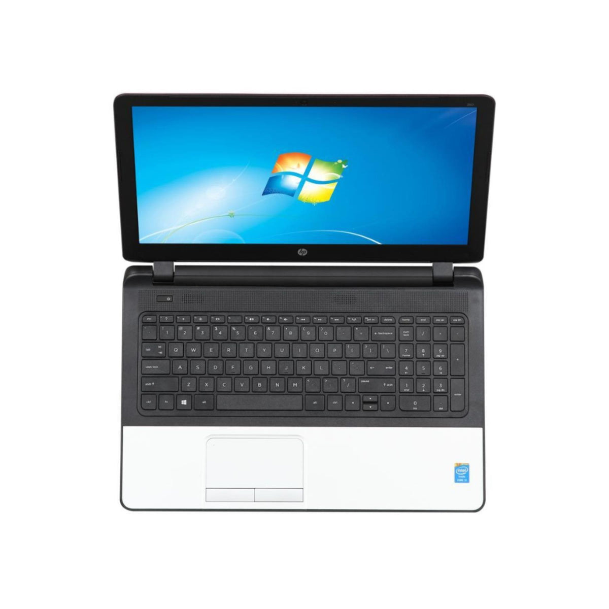 HP 350 G1 Windows 11 Laptop Intel i3 8GB RAM 128GB SSD 15" HD Webcam DVD BT WiFi Silver Colour - Very Good - Refurbished
