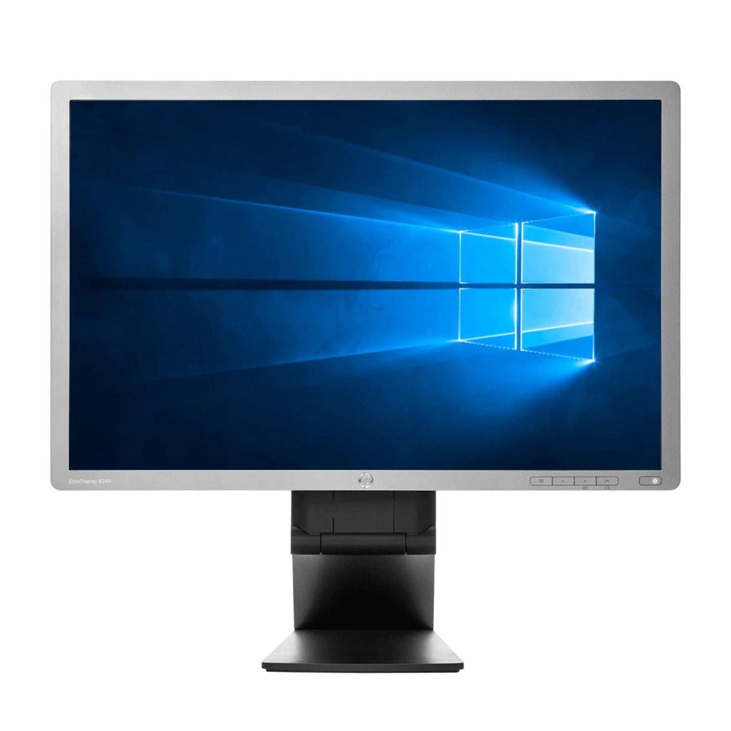 HP ELITEDISPLAY E241i 24" WUXGA 1920X1200 IPS LED MONITOR DP VGA DVI / NO STAND MONITOR FOR HOME & OFFICE USE  -  GOOD REFURBISHED