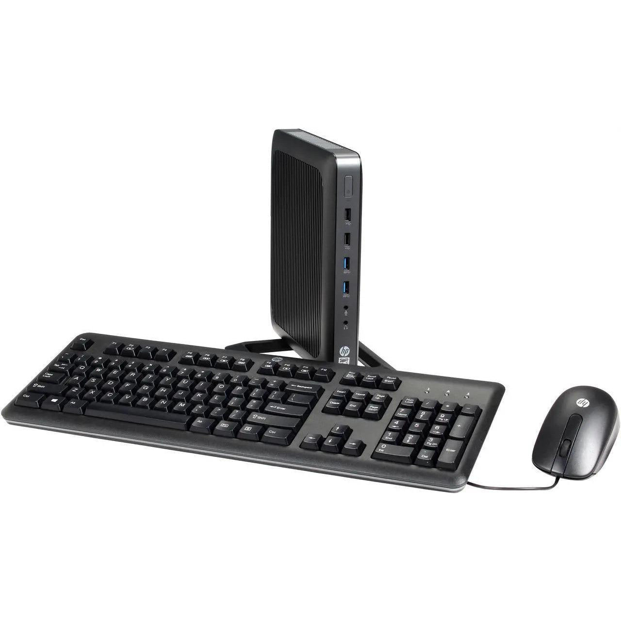 HP THIN CLIENT T620 QUAD CORE TC WINDOWS 11 TINY PC AMD GX-415 128GB SSD USB, DISPLAY PORT  -   GOOD REFURBISHED