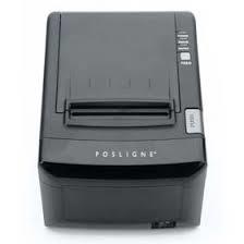 POSLIGNE TRP100-III RECEIPT PRINTER THERMAL DIRECT SERIAL USB BLACK 203DPI