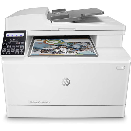 HP COLOR LASERJET PRO MFP M183FW WIRELESS USB ALL-IN-ONE A4 COLOR LASER PRINTER