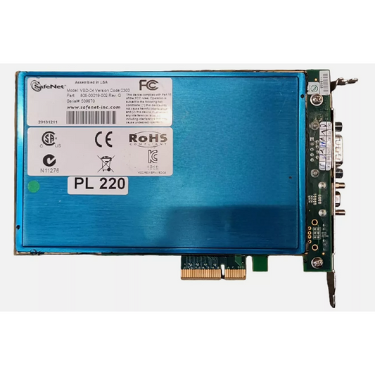SAFENET VBD-04 PCI EXPRESS CARD LEVEL 3 SECURITY POLICY FOR SERVER PROTECTION
