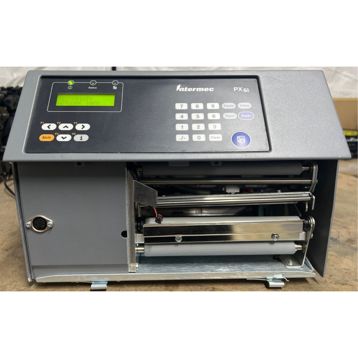 HONEYWELL INTERMEC PX6I 203DPI THERMAL TRANSFER USB+LAN INDUSTRIAL LABEL PRINTER