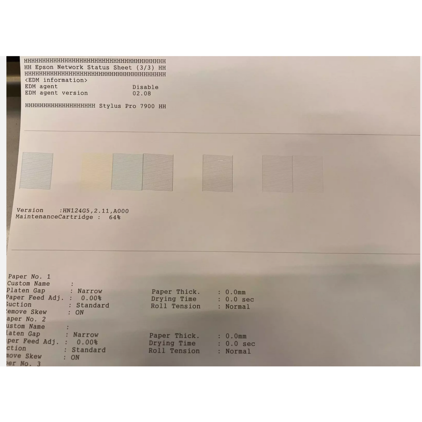 EPSON STYLUS PRO 7900  24" A1 LARGE FORMAT 2800X1440DPI INKJET PRINTER PLOTTER