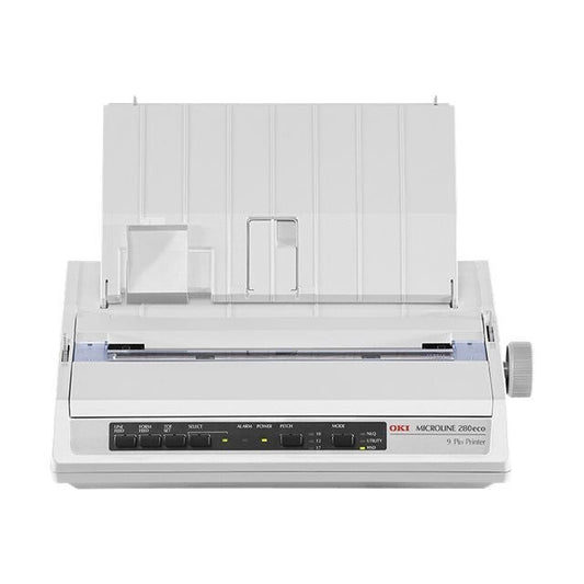 OKI MICROLINE 280 ECO 9-PIN NARROW CARRIAGE DOT MATRIX PRINTER USB / PARALLEL