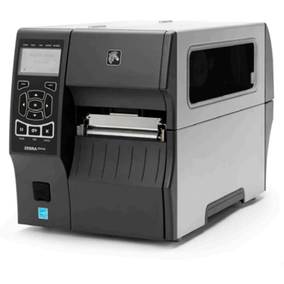 ZEBRA ZT410 INDUSTRIAL THERMAL LABEL PRINTER (DIRECT THERMAL / THERMAL TRANSFER)