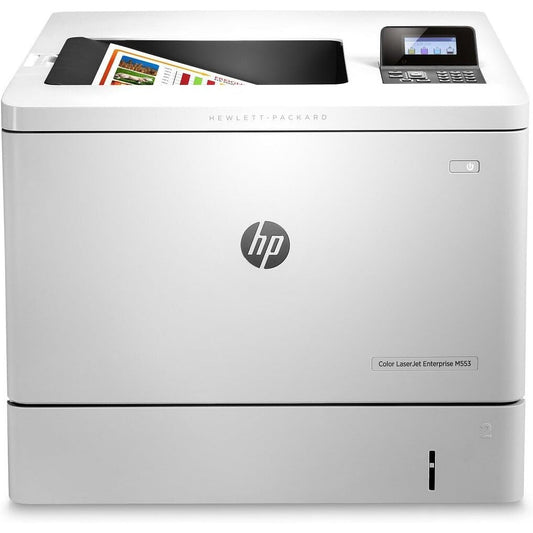 HP COLOR LASERJET M553DN A4 DESKTOP NETWORK USB FAST WORKGROUP LASER PRINTER