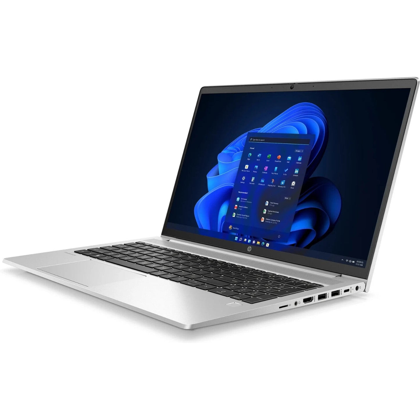 HP 455 G8 WINDOWS 11 LAPTOP AMD RYZEN 5 USB C 8GB RAM 256GB SSD 15" FHD WEBCAM