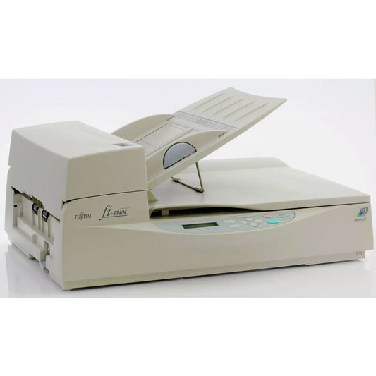 FUJITSU FI-4340C A4 ADF FLATBED COLOR DUPLEX FAST DOCUMENT 76IMP USB 2.0 SCANNER