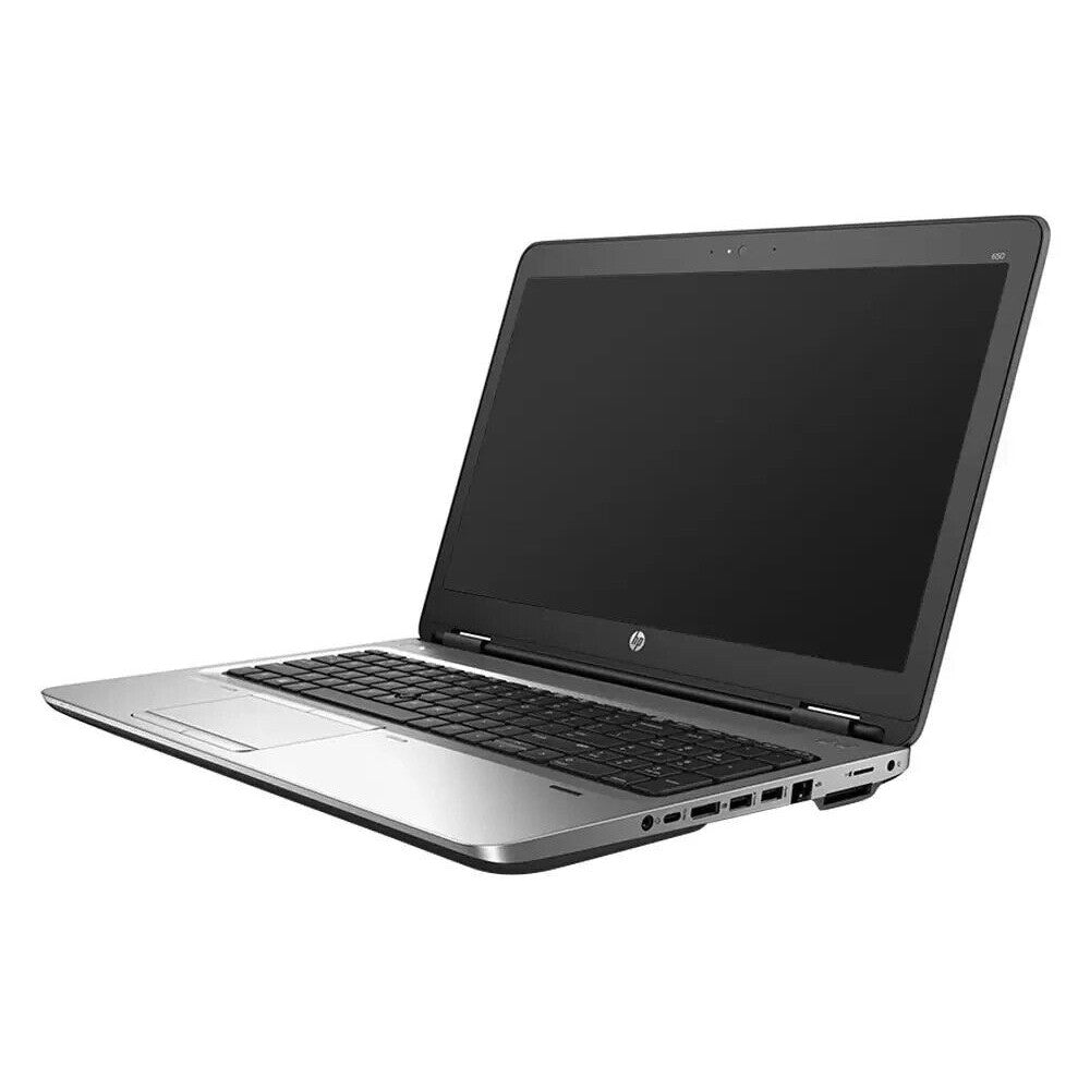 HP 650 G2 WINDOWS 11 LAPTOP INTEL I5 500GB 8GB RAM 15" FHD USB C WEBCAM BT