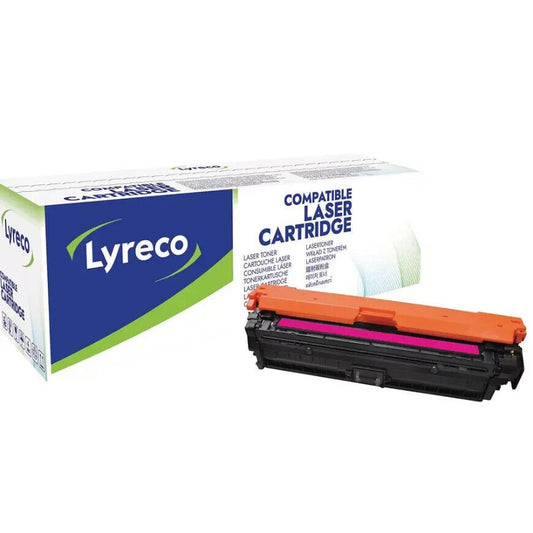 NEW LYRECO COMPATIBLE CE743A 307A MAGENTA TONER CARTRIDGE FOR HP CP5225 , CP5220
