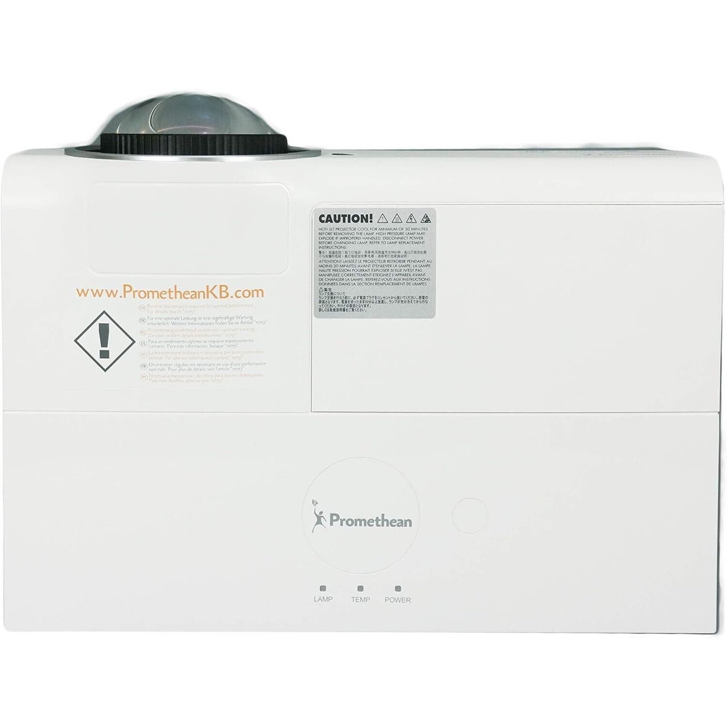 PROMETHEAN PRM-45A DLP PROJECTOR 3600 LUMENS WXGA HDMI SHORT THROW PROJECTOR