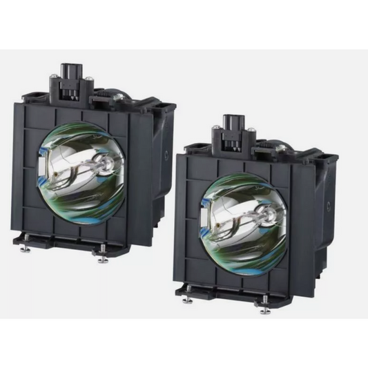 New Panasonic PT-D5700 (Dual Lamp) Lamp + Housing - Replaces ET-LAD57W