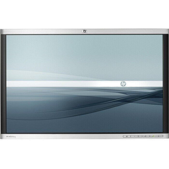 HP LA2205WG HD MONITOR 22" LED BACKLIT VGA DVI DP USB WIDESCREEN - NO STAND