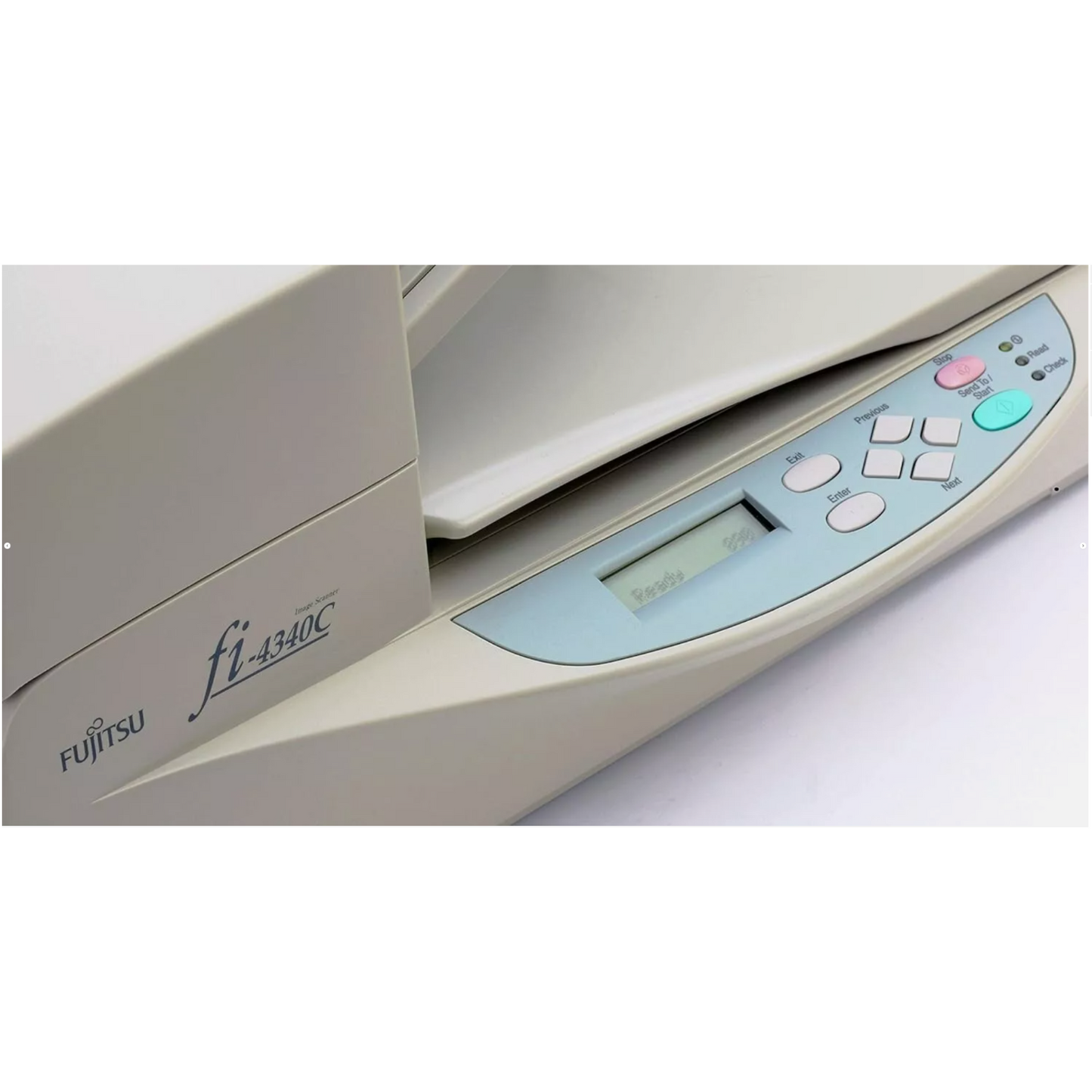 FUJITSU FI-4340C A4 ADF FLATBED COLOR DUPLEX FAST DOCUMENT 76IMP USB 2.0 SCANNER