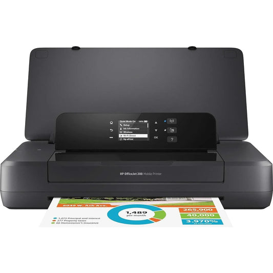 CHEAP HP OFFICEJET 200 A4 COLOR MOBILE COMPACT CARRY WIRELESS INKJET PRINTER INK