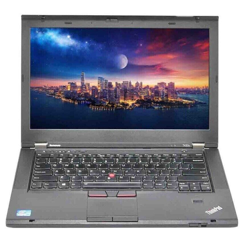 FAST LENOVO T430 WINDOWS 11 LAPTOP INTEL I7 8GB RAM 1000GB STORAGE 14" HD