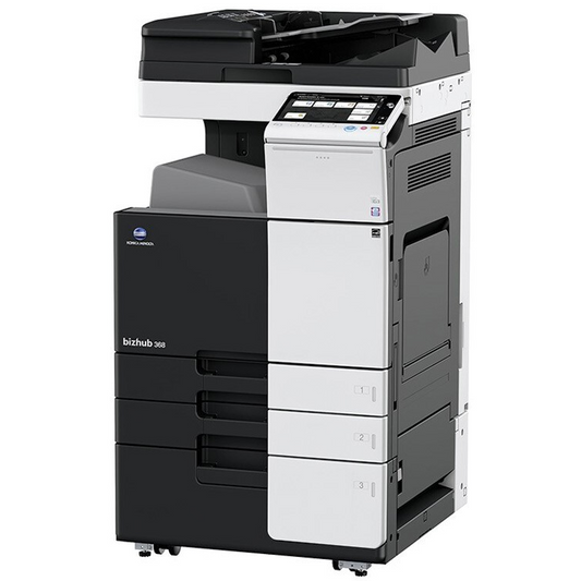 KONICA MINOLTA BIZHUB C368 DUPLEX NETWORK A3 COLOR LASER PRINTER SCANNER COPIER